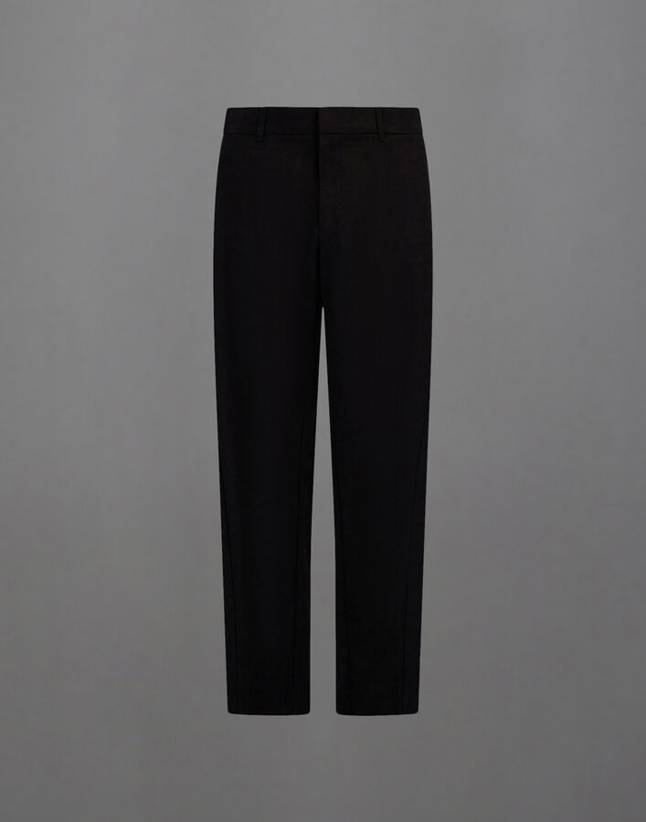 Herno LAMINAR TROUSERS IN WOOL TOUCH Black PT00081UL128479300
