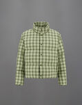Herno LAMINAR JACKET IN CHECK WOVEN Sage PI00376UL128507270