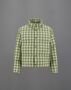 Herno LAMINAR JACKET IN CHECK WOVEN Sage PI00376UL128507270