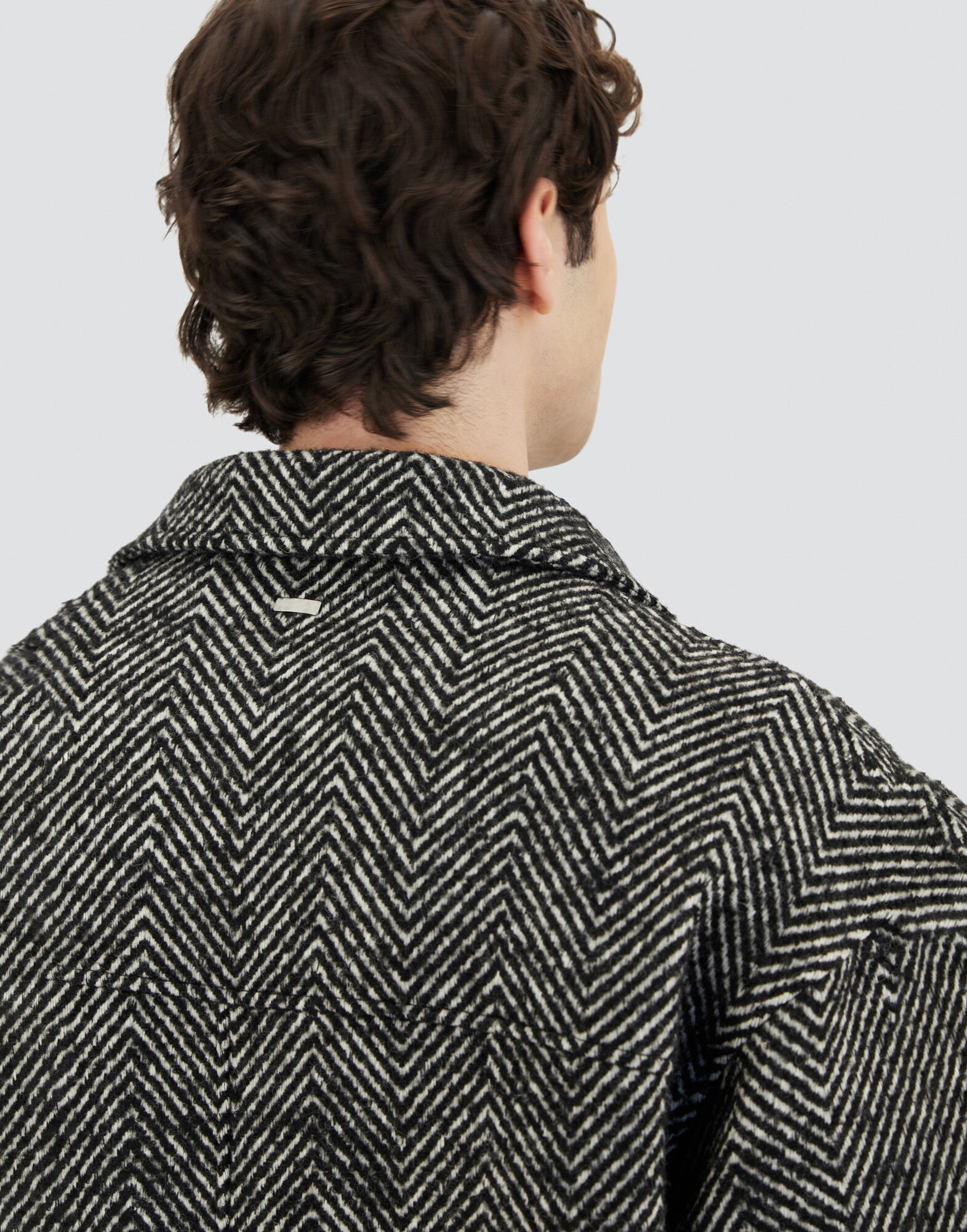 Herno ヘリンボーンチェスターコート アルパカ混ヘリンボーンチェスターコート Traditional Standard