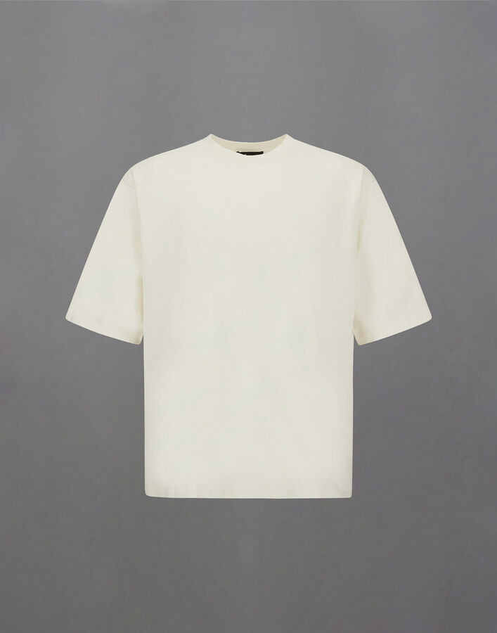 LAMINAR T-SHIRT IN MERCERISED JERSEY Herno Herno LAMINAR T-SHIRT IN MERCERISED JERSEY White/Silver JG00070UL520951001