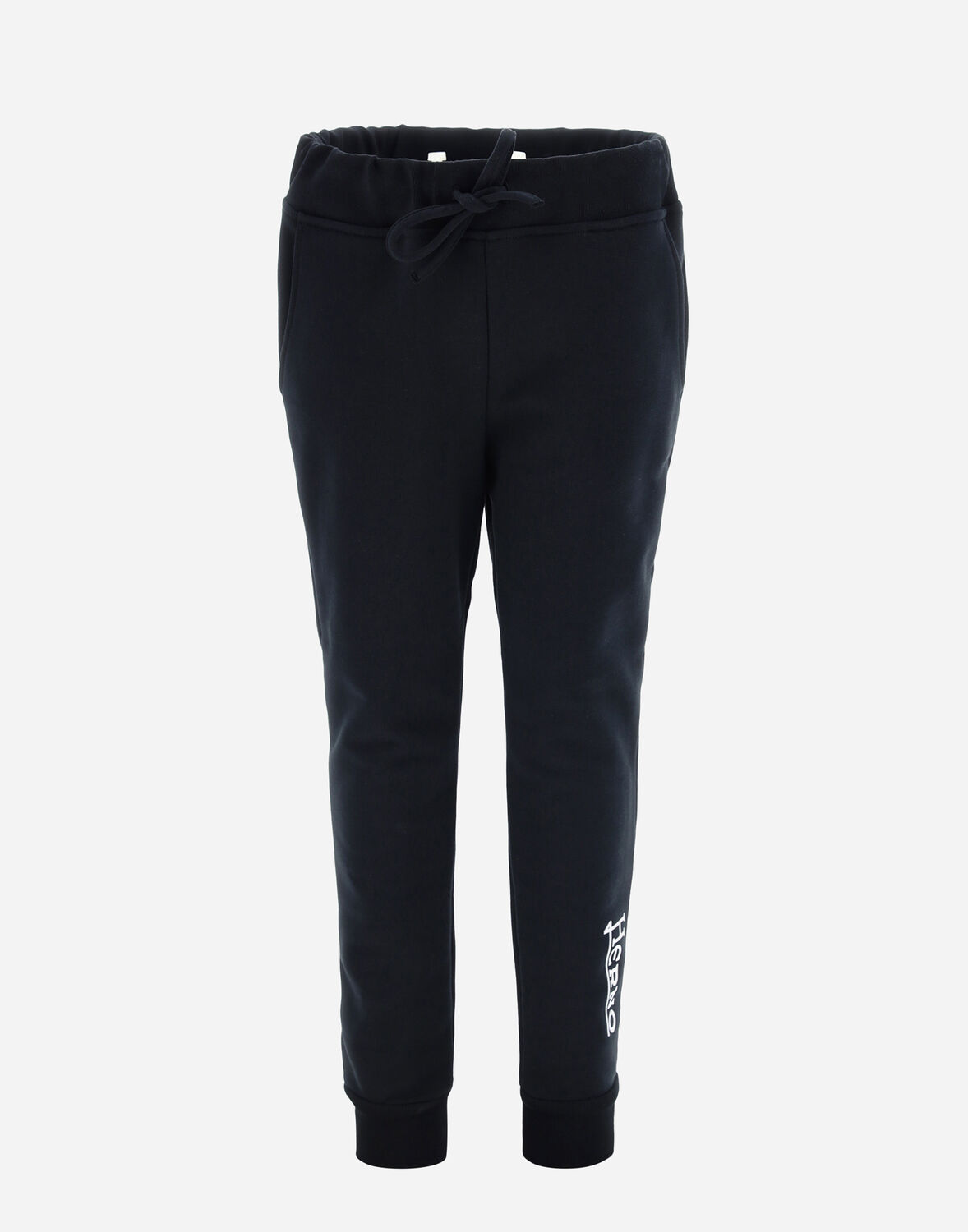 Herno Unisex Cotton Trousers - Unisex Kids Black 8a