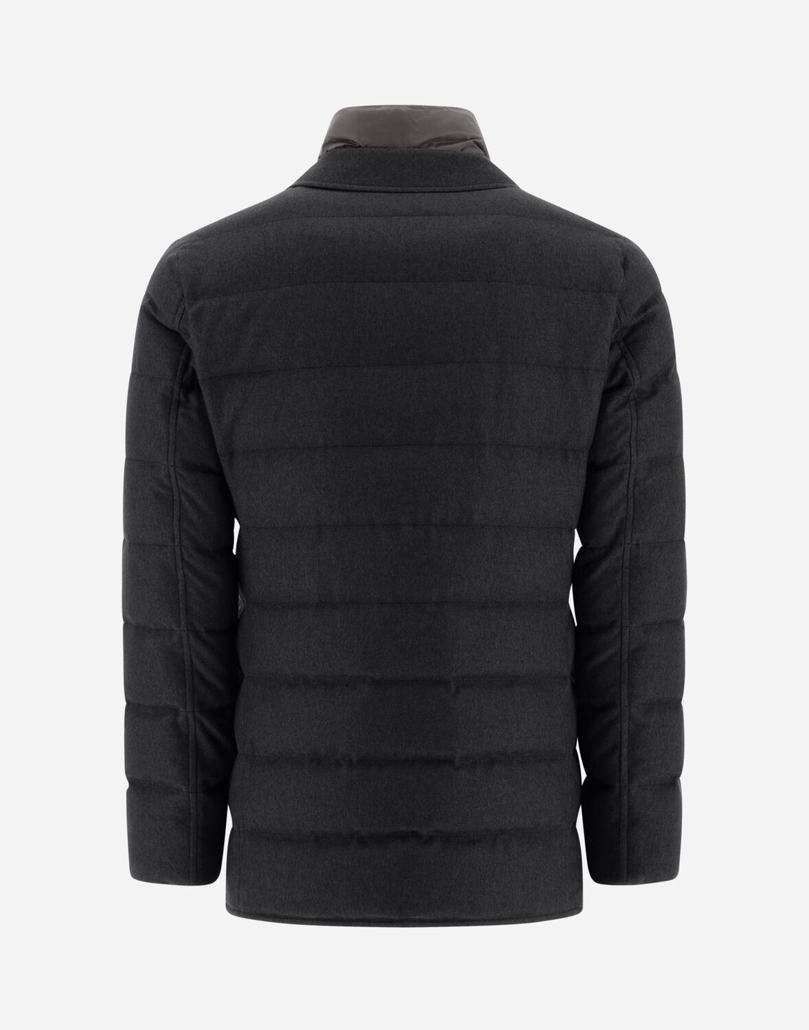 Herno カシミヤ シルク ブレザー In Slate