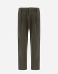 Herno TROUSERS IN LIGHT NON-WASHED SCUBA Light Military PT000051U12359S7730