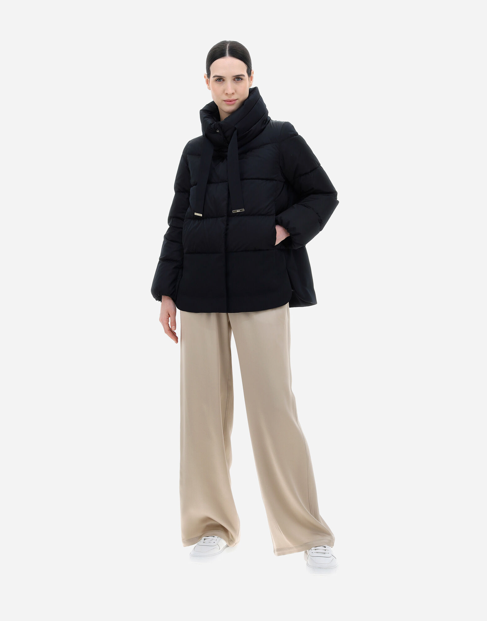 Herno sparkle hot sale quilted coat