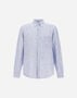 Herno RESORT SHIRT IN SOFT ALOE LINEN Blue CM00008UR17142M019100