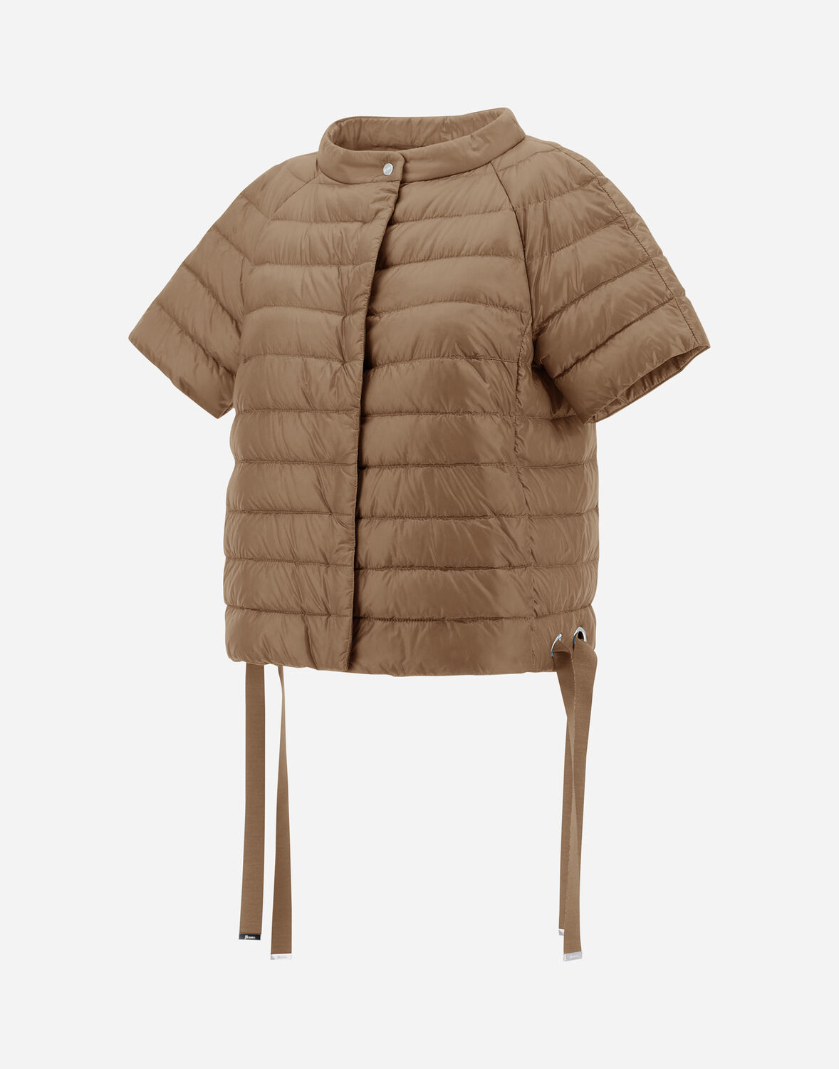 Herno Nylon Ultralight ケープジャケット In Camel