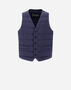 Herno GILET IMBOTTITO PIUMA LINEA LEGEND New Blue PI002ULE12456Z9202