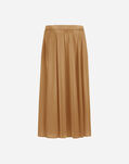Herno LIGHT NYLON STRETCH SKIRT Camel GN000007D12431SZ2157