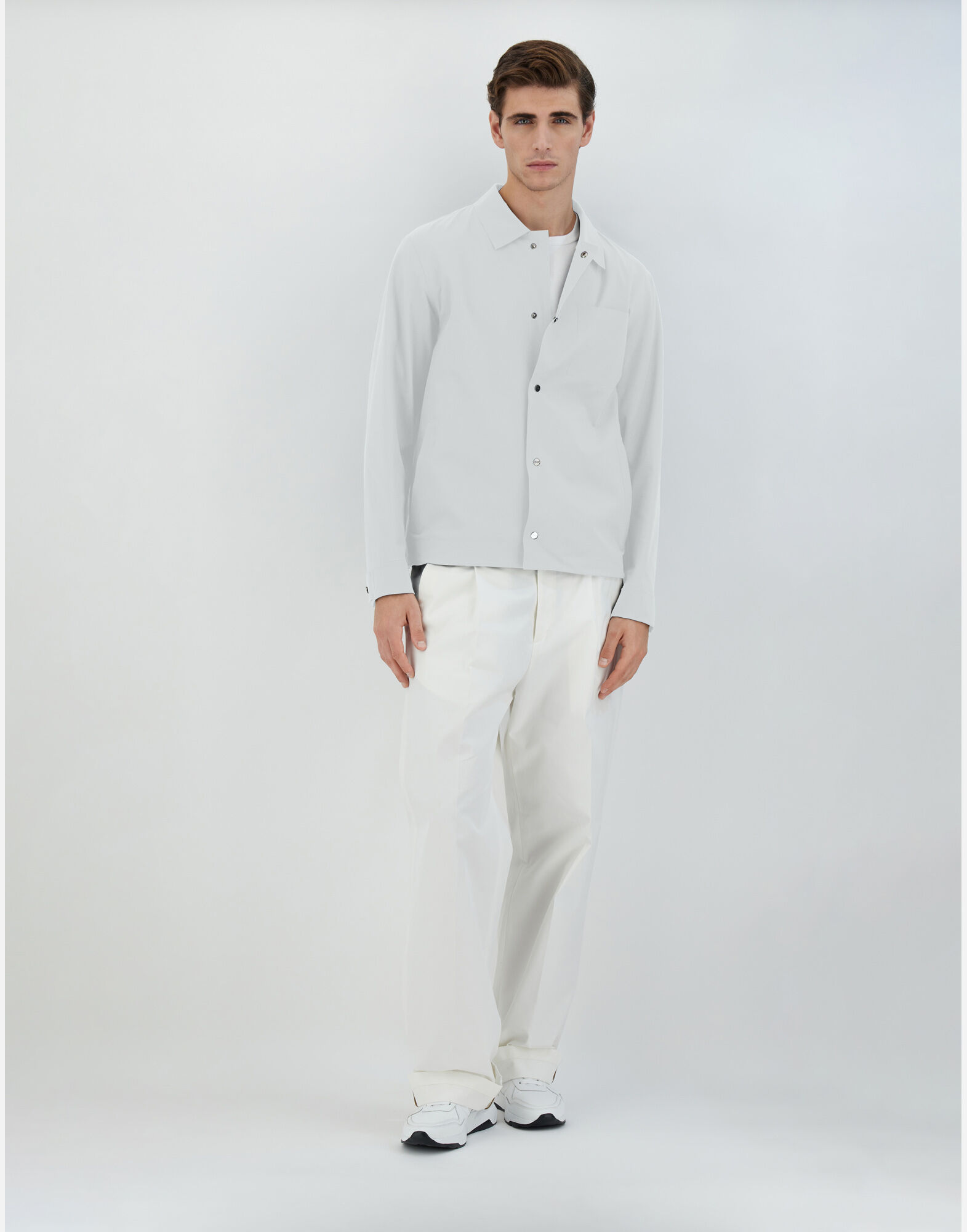 CAMICIA IN ESSENCE in Ghiaccio da Uomo Herno
