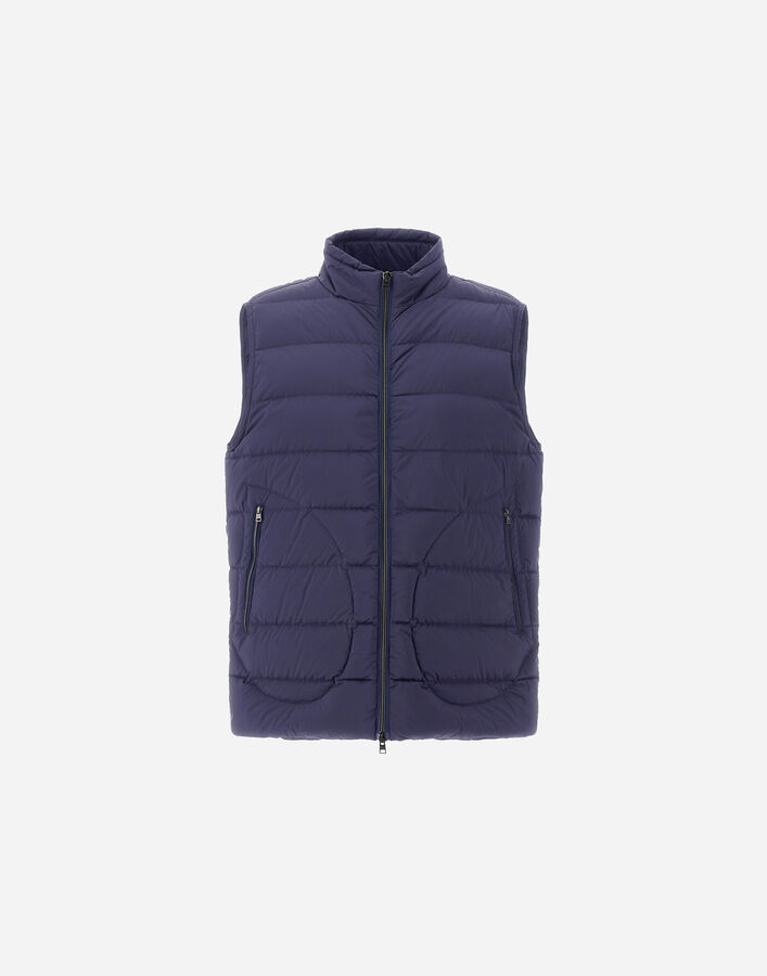 Herno IL GILET New Blue PI012ULE12456Z9202