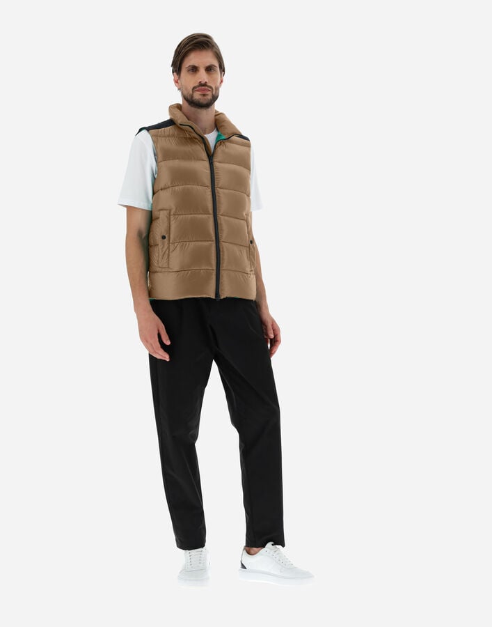 Herno Purple Polyester Waistcoat main image 1