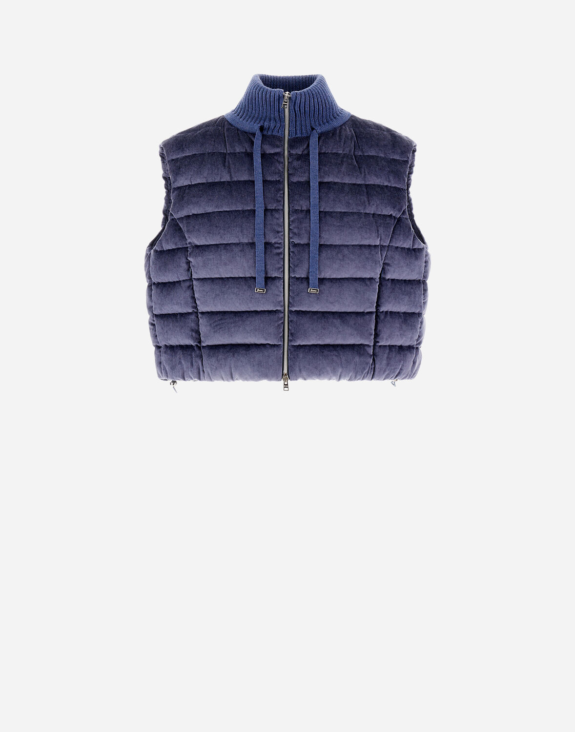 Herno ダスティベルベット Resort ベスト In Denim
