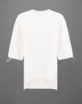 Herno LAMINAR T-SHIRT IN DYNAMIC INTERLOCK White JG00042DL520351000