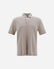 Herno JERSEY KNIT EFFECT POLO SHIRT Dove Grey JPL00125U520592600