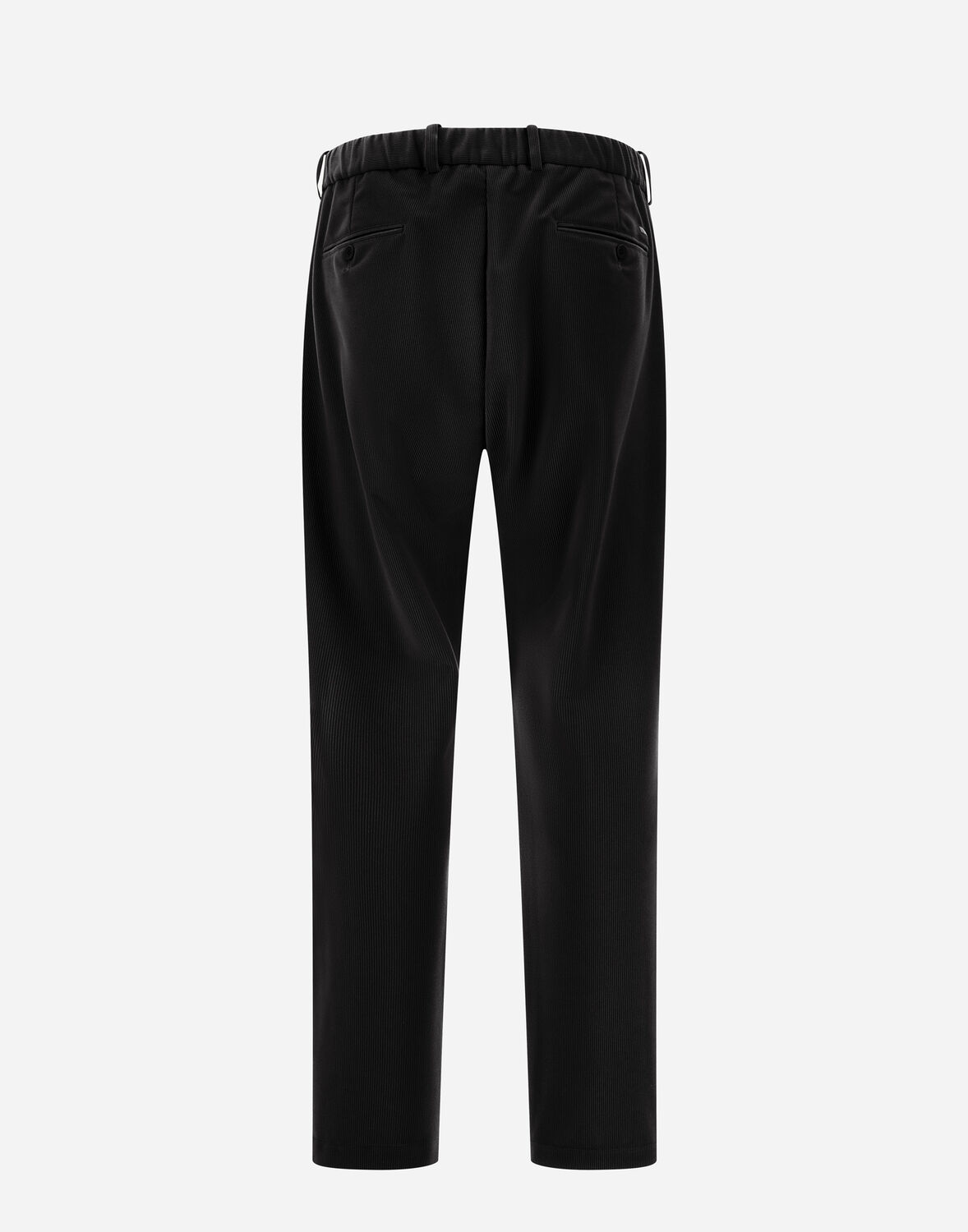 Herno Trousers In Linen Velvet In Grey