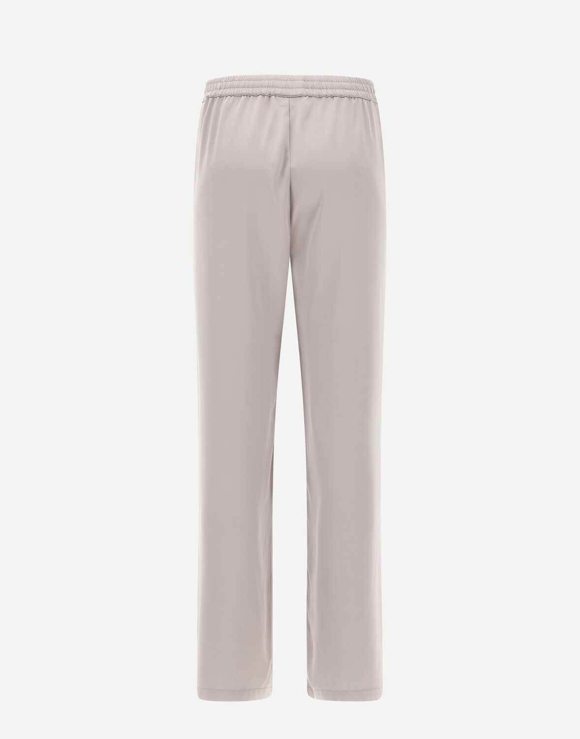 Herno Trousers In Casual Satin - Female Trousers Chantilly 48 In シャンティイ