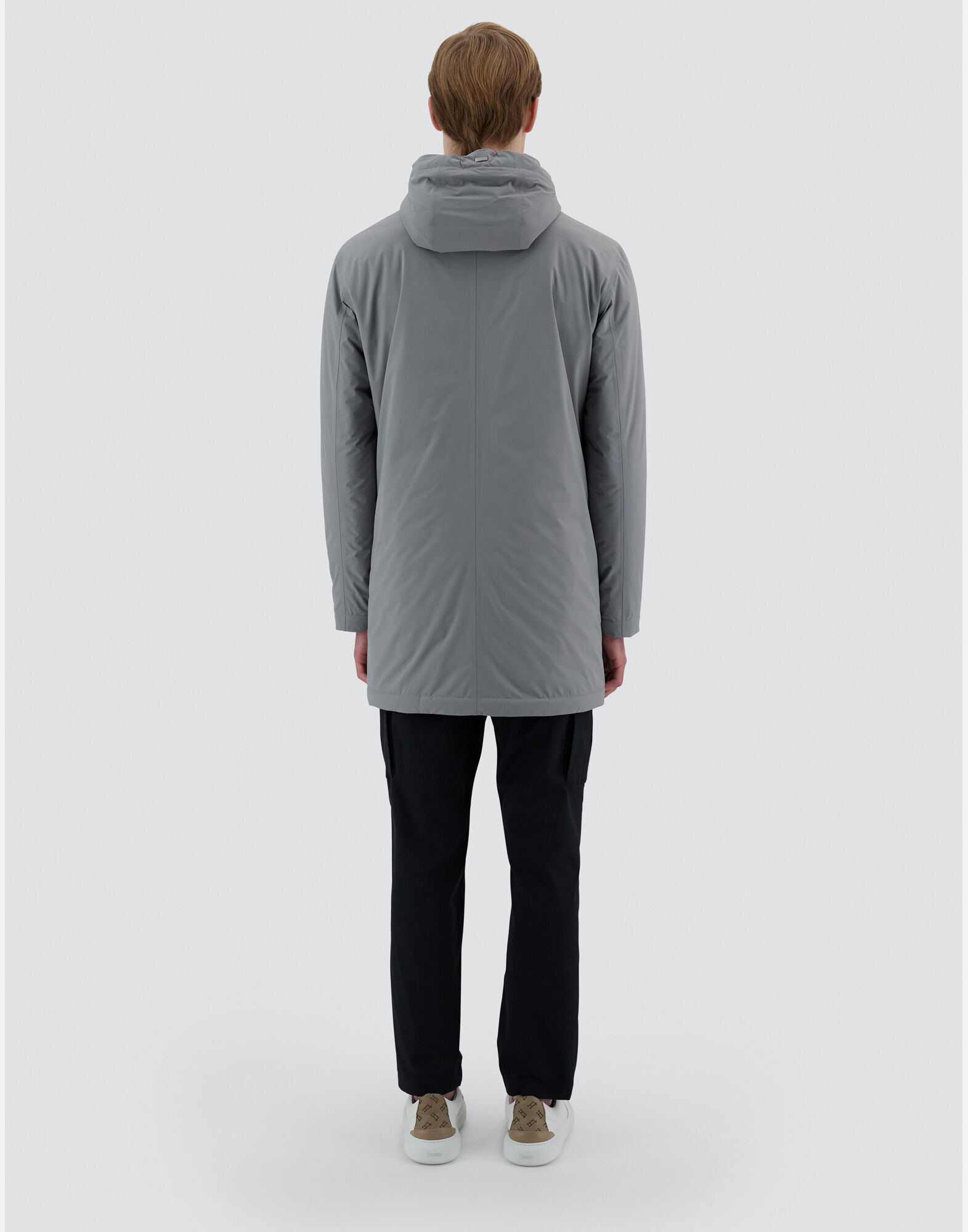 Light grey parka online