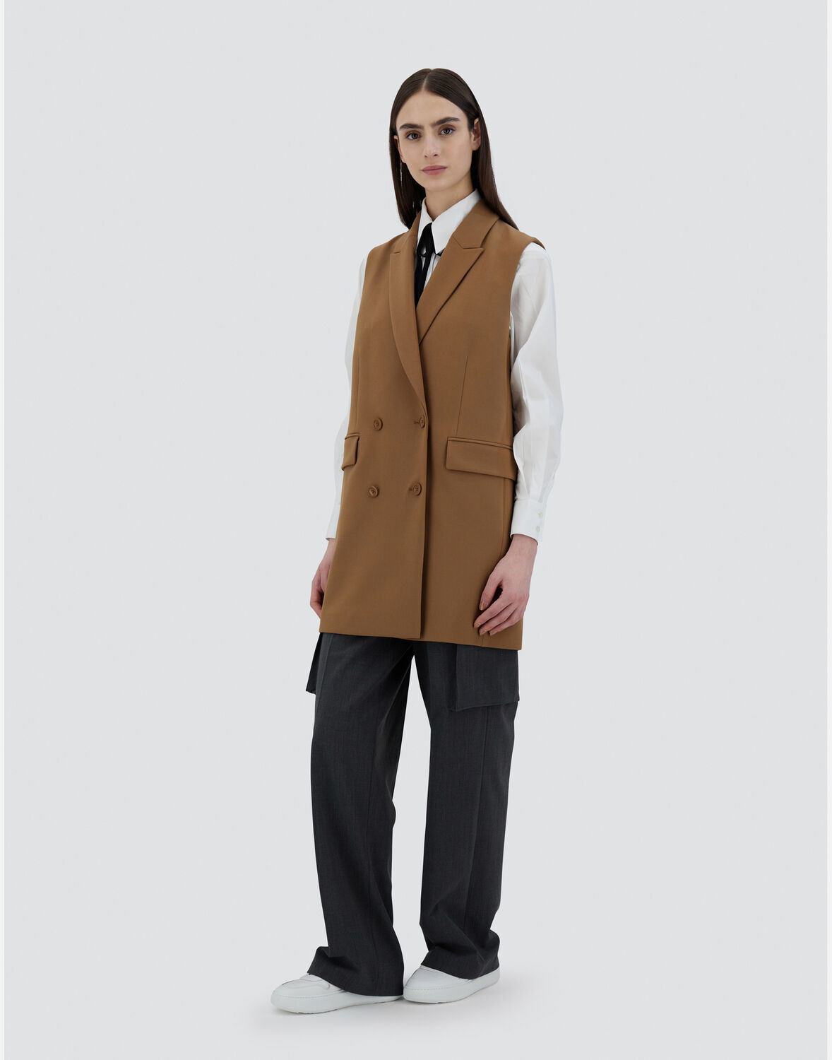 Herno エブリデイ ベスト In Camel