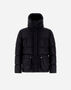 Herno BOMBER JACKET IN NYLON CHAMONIX Black Espresso PI001140U12004Z9389