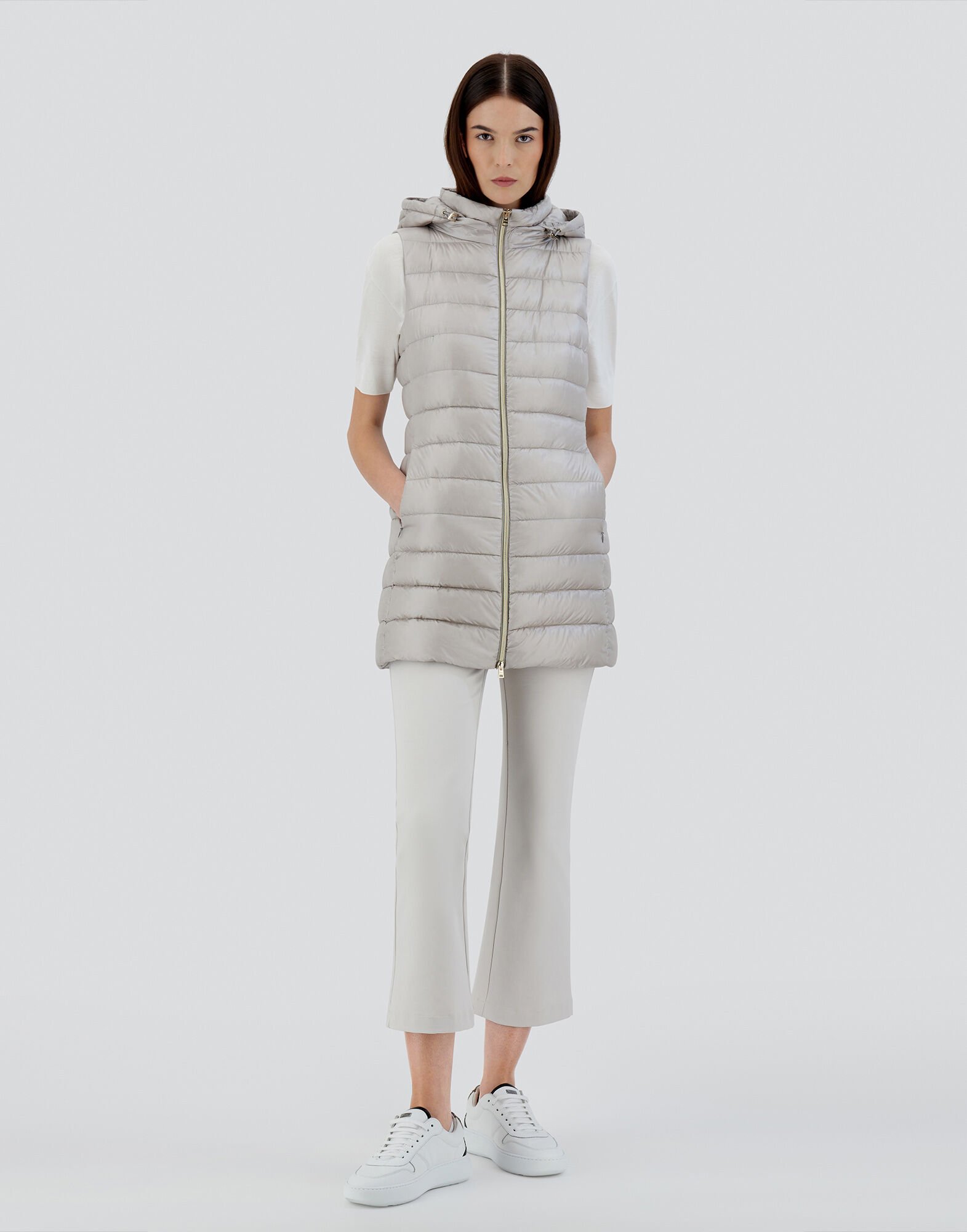 SERENA in Grey Pearl for Women | Herno®