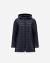 Herno A-SHAPE JACKET IN NYLON ULTRALIGHT AND TECHNO TAFFETA Blu Navy PI001874D12017Z9200