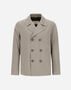 Herno PEA COAT IN DEAN Dove Grey PE000045U132382720