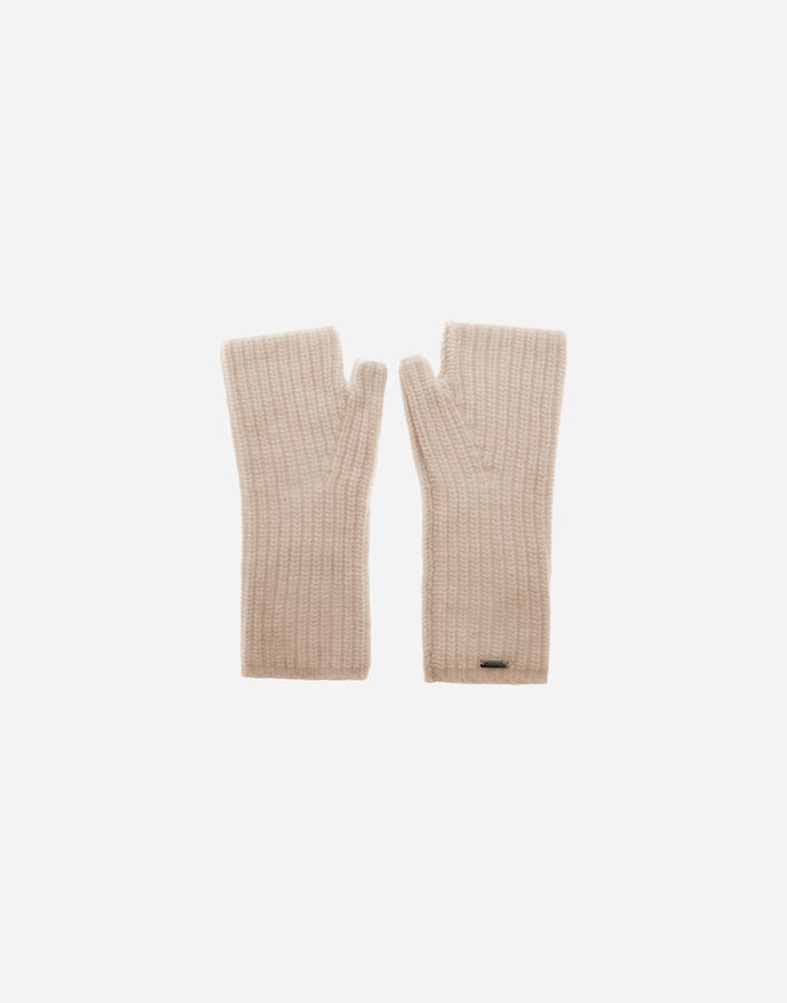 Herno GLOVES IN COB STITCH CARDED WOOL Chantilly MANIC007D700481985