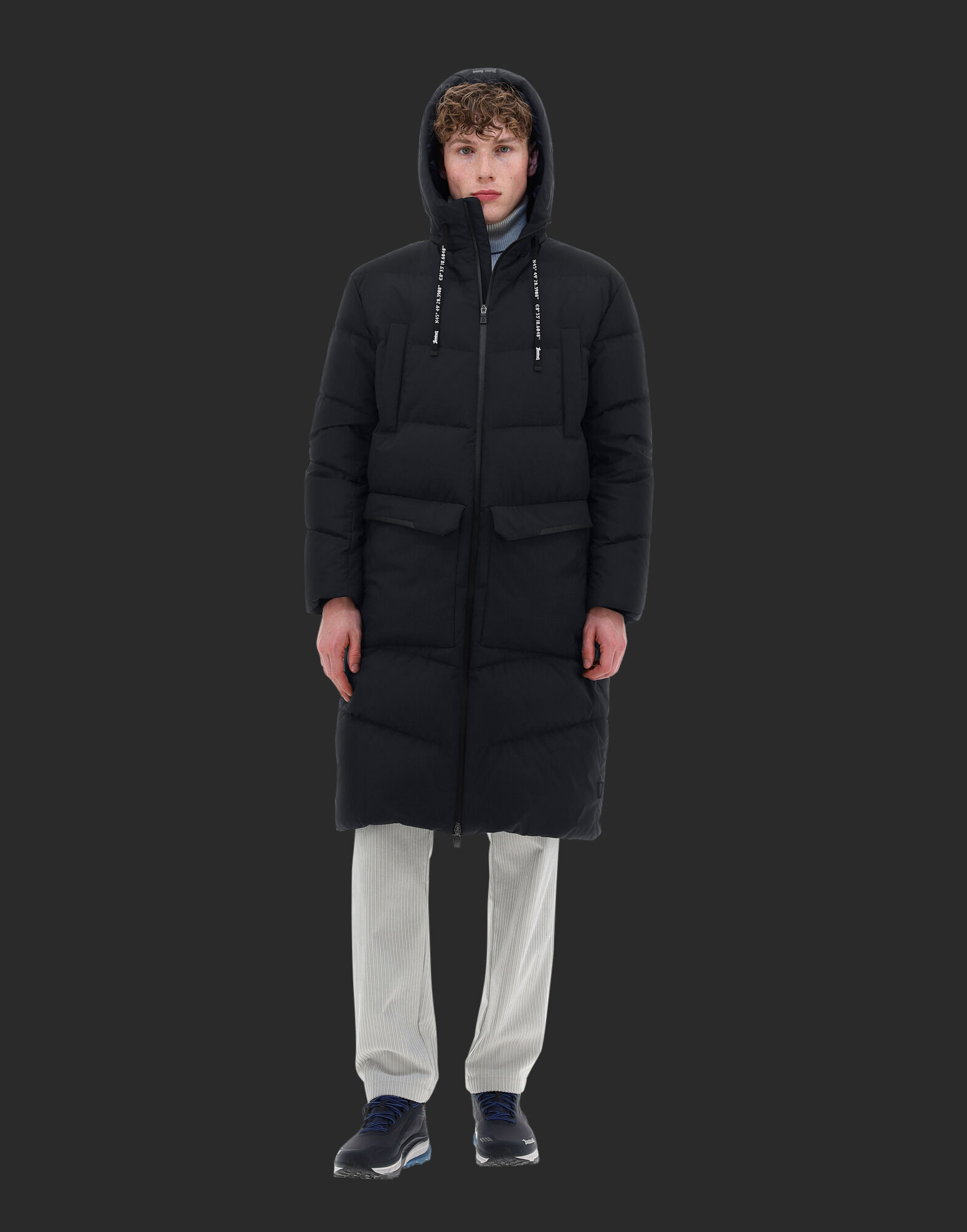 LAMINAR PARKA IN GORE TEX INFINIUM WINDSTOPPER en Black pour homme