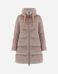 Herno MERIBEL A-SHAPE JACKET Macadamia PI001584D124698750