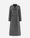 Herno COAT IN DIAGONAL Black CA000506D33389R9300