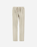 Herno RESORT BRIGHT CORDUROY TROUSERS Chantilly PT00049DR127281985