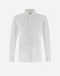 Herno RESORT SHIRT IN BLANCHE JERSEY White CM00005UR12655S1000