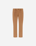 Herno TROUSERS IN COTTON FEEL Camel PT0008UCB125312157