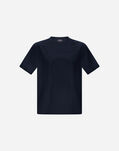 Herno T-SHIRT IN SUPERFINE COTTON STRETCH Blu Navy JG000237U520039200