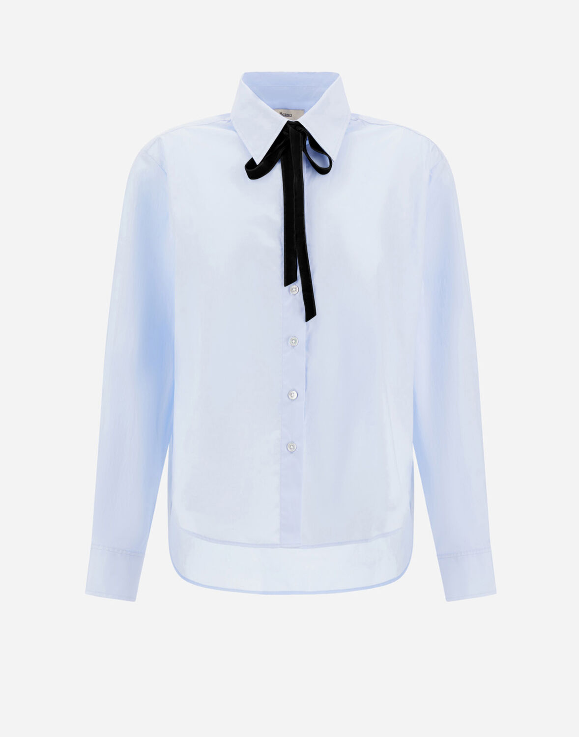 Herno コットン シャツ In Light Blue