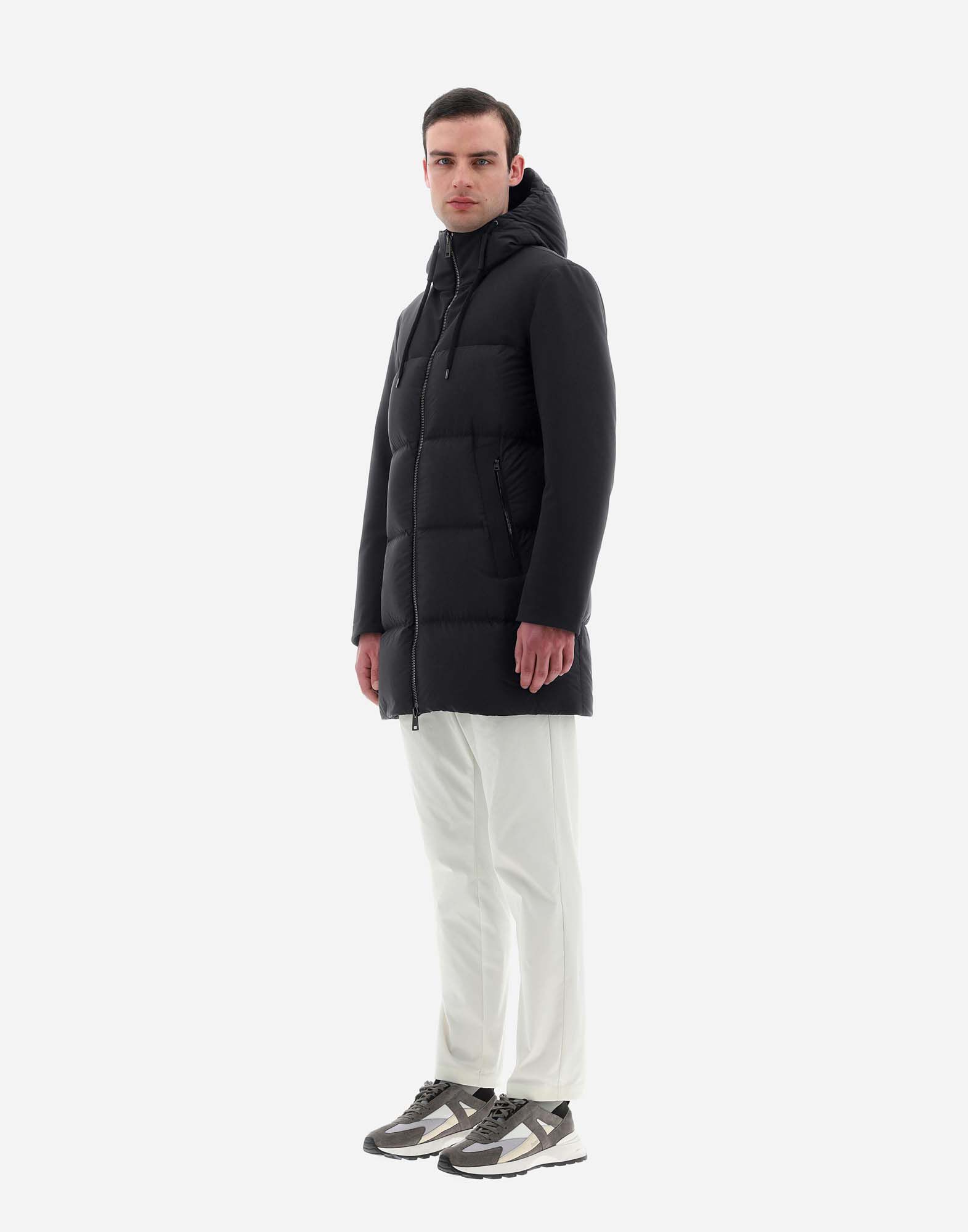 NUAGE AND METROPOLITAN PARKA in Black for Men Herno