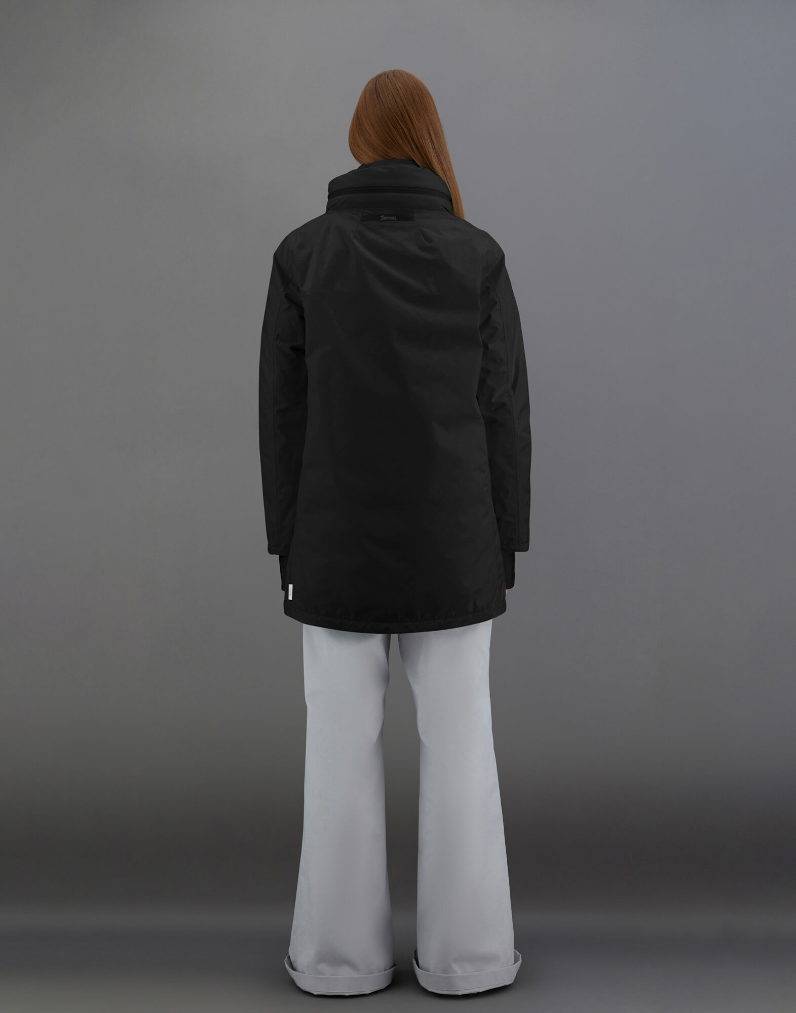 LAMINAR A-SHAPE JACKET IN 2 LAYERS GORE-TEX in Black for LAMINAR A-SHAPE JACKET IN 2 LAYERS GORE-TEX in Black for