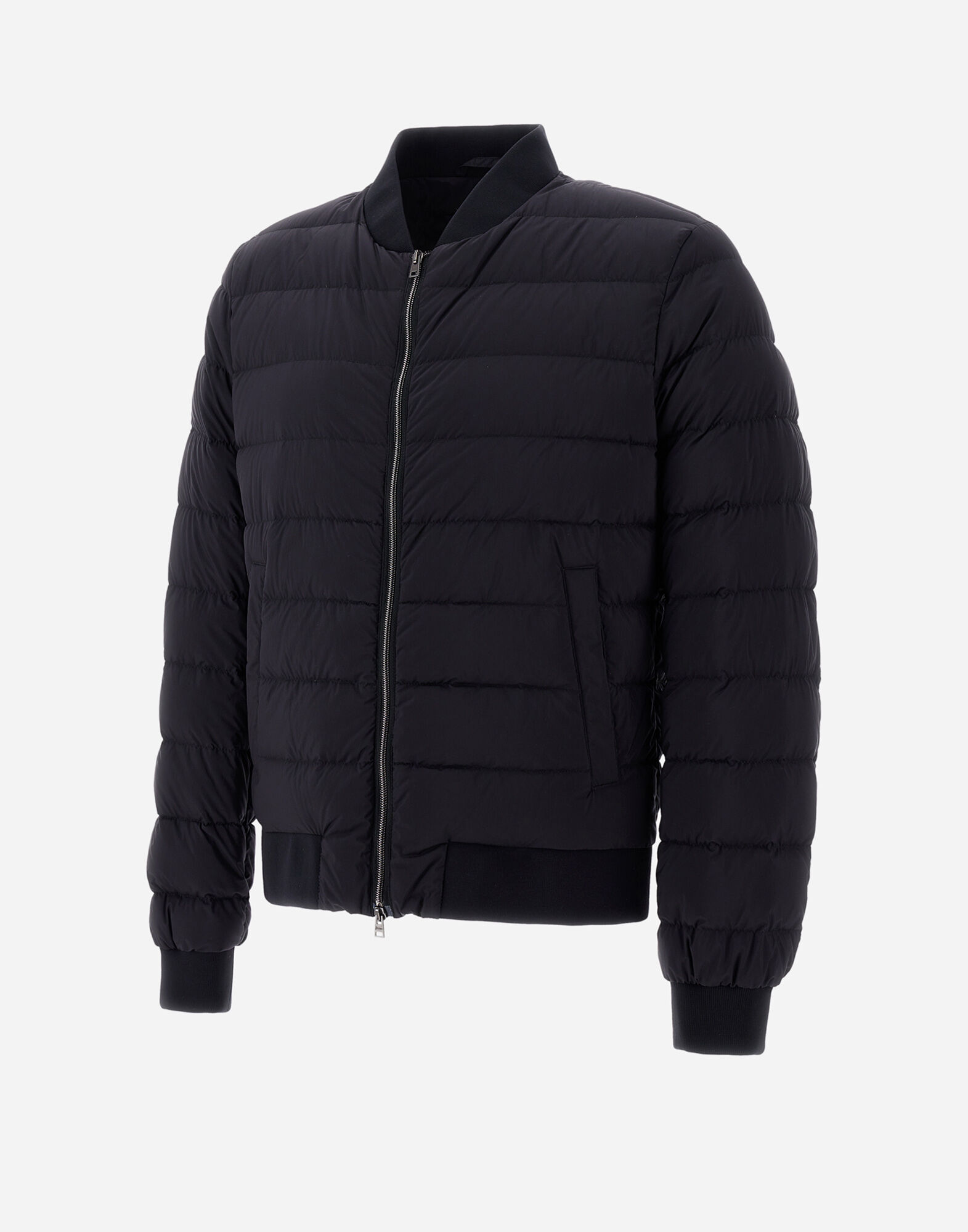 GIUBBOTTO AVIATORE CON PIUMA LINEA LEGEND in Black for Men