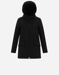 Herno NEW SCUBA A-SHAPE WITH FAUX FUR Black GC0297D12368S9300