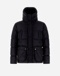 Herno BOMBER JACKET IN NYLON CHAMONIX Black PI001140U12004Z9389