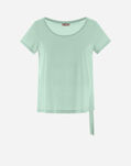 Herno RESORT T-SHIRT IN COOL COT Pastel Green JG00037DR520587114