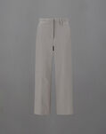 Herno LAMINAR TROUSERS IN DIAGONAL-TECH COTTON AND EXTRALIGHT STRETCH Grey PT00049DL13242S9438
