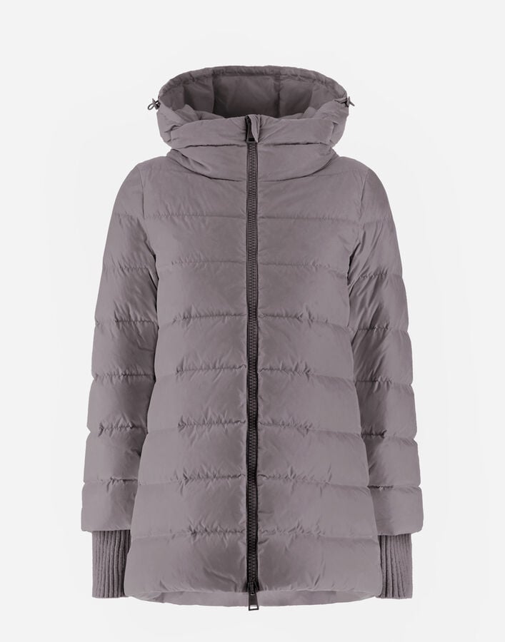 A-SHAPE JACKET IN NYLON CHAMONIX Herno Herno A-SHAPE JACKET IN NYLON CHAMONIX Grey PI0660D12004Z9460
