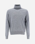 Herno MEN’S SWEATER IN BREEZE Light grey ML0001UCB70132M029408