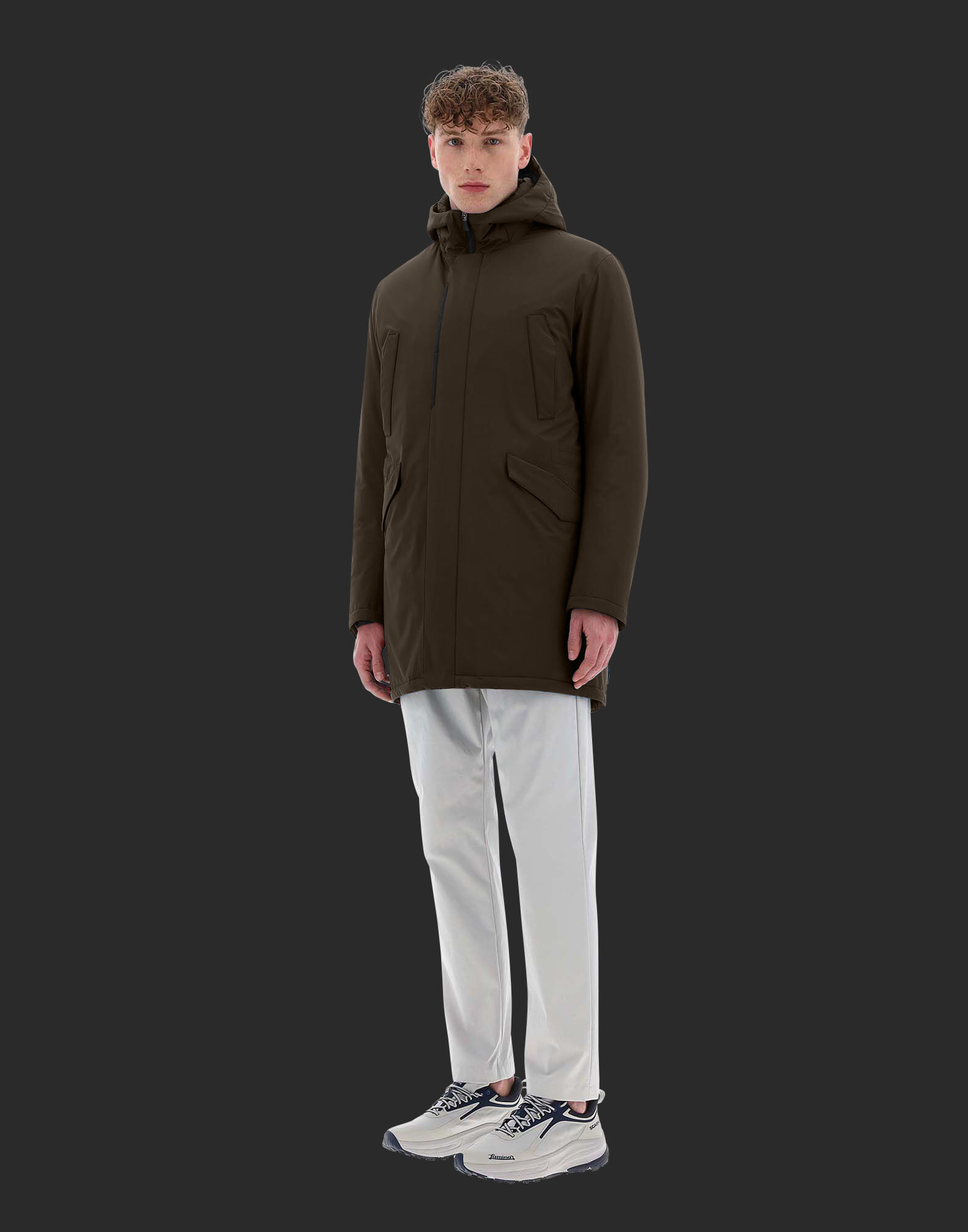 LAMINAR PARKA IN GORE TEX in Green for Men Herno