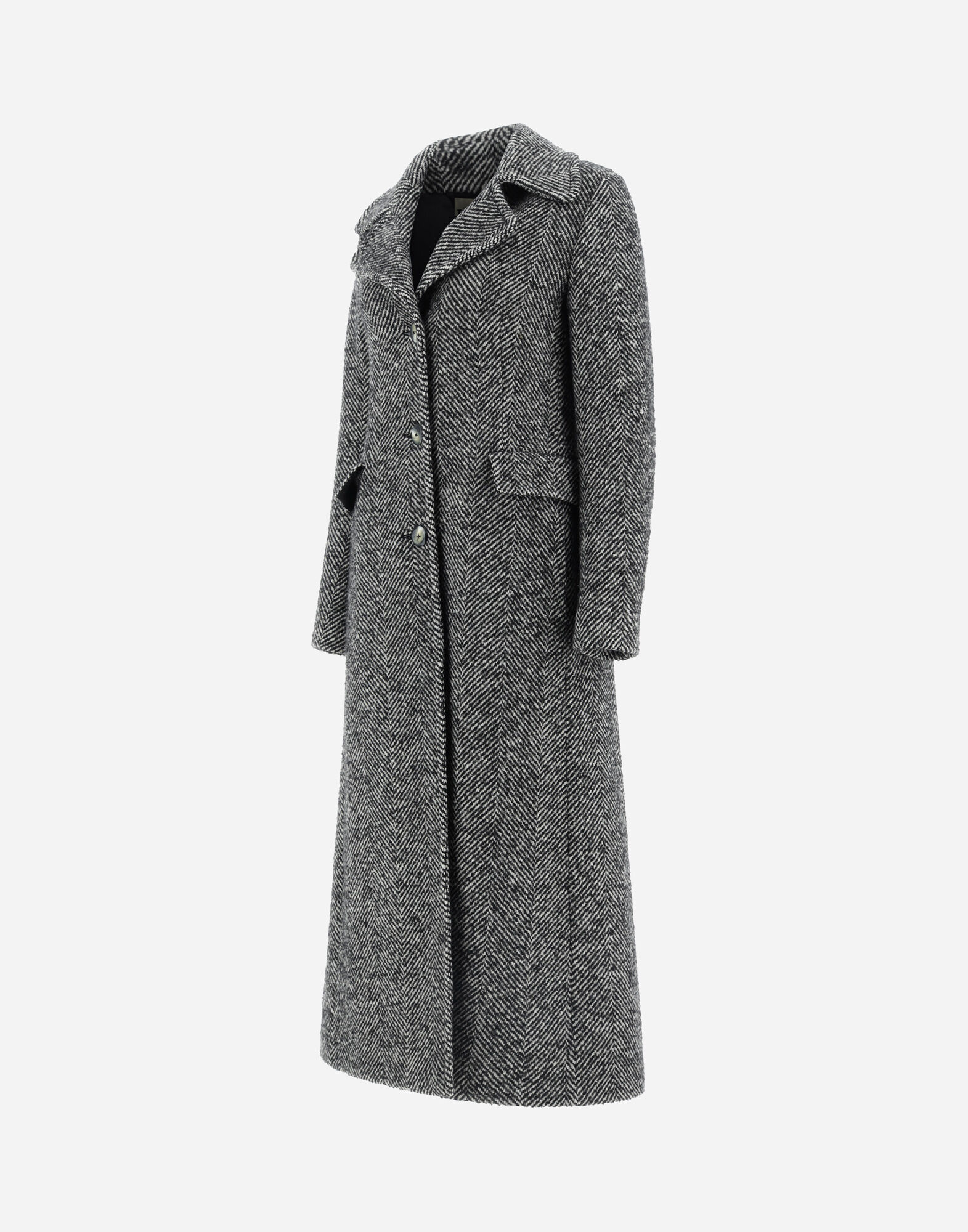 Herno diagonal coat store