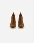Herno SUEDE ANKLE BOOTS Camel SH016UMSHOE262157