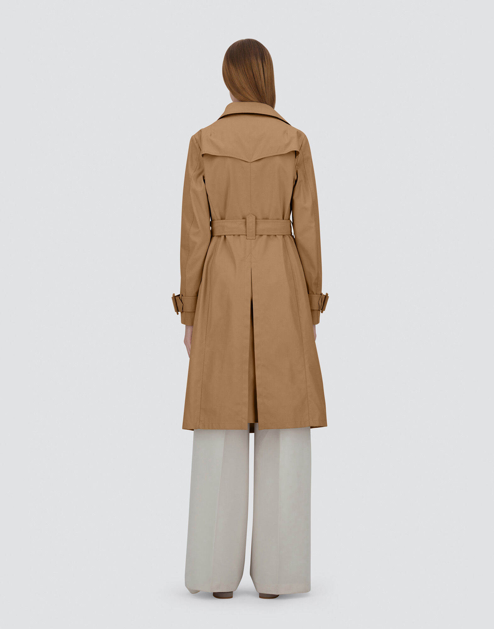 レディース TRENCH COAT IN DELON AND MONOGRAM キャメル | Herno® (ヘルノ)