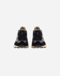 Herno SUEDE AND LEATHER RUNNING SNEAKER Black SH000050DSHOE529300